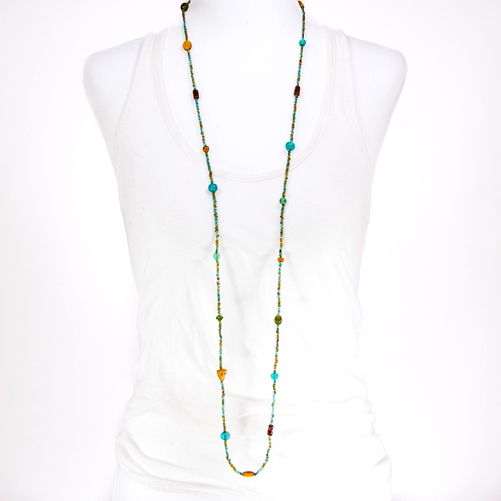 Long Beaded Necklace